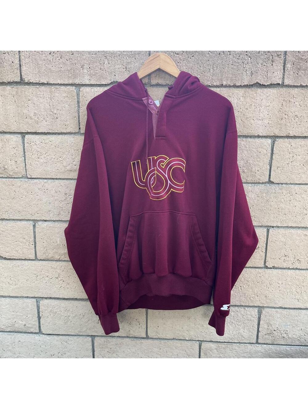 Vintage 1980s USC Trojans hoodie | size XL
